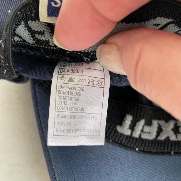 Volcom One Over Four Flexit S-M Cap Hat Navy Outdoor Living Skateboarding - Picture 10 of 11